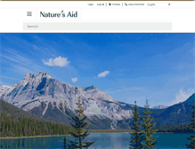 Tablet Screenshot of naturesaid.ca